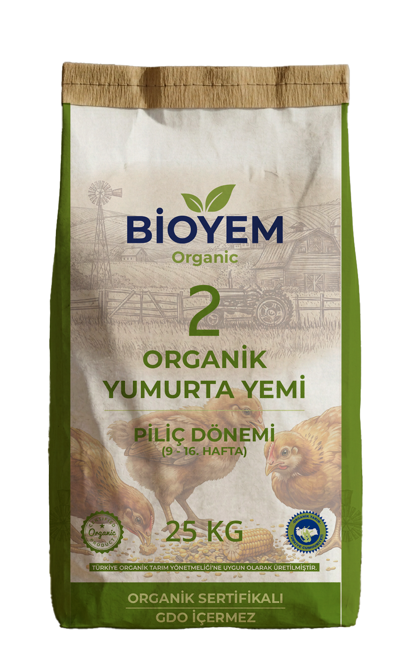 Organik Yumurta Yemi - Piliç (9–16 Hafta) — Ön yüz