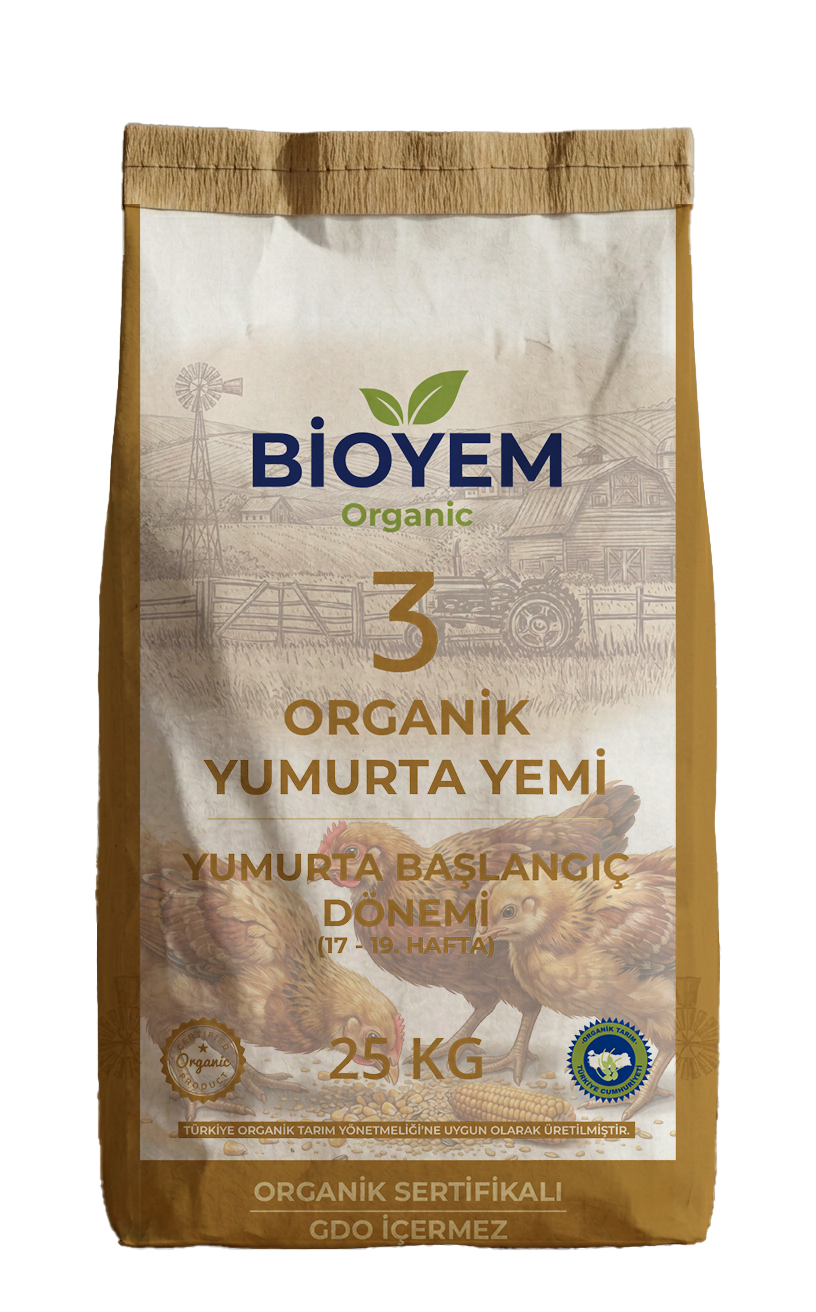 Organik Yumurta Yemi - Yumurta Başlangıç (17–19 Hafta) — Ön yüz