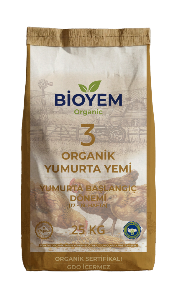 Organik Yumurta Yemi - Yumurta Başlangıç (17–19 Hafta)