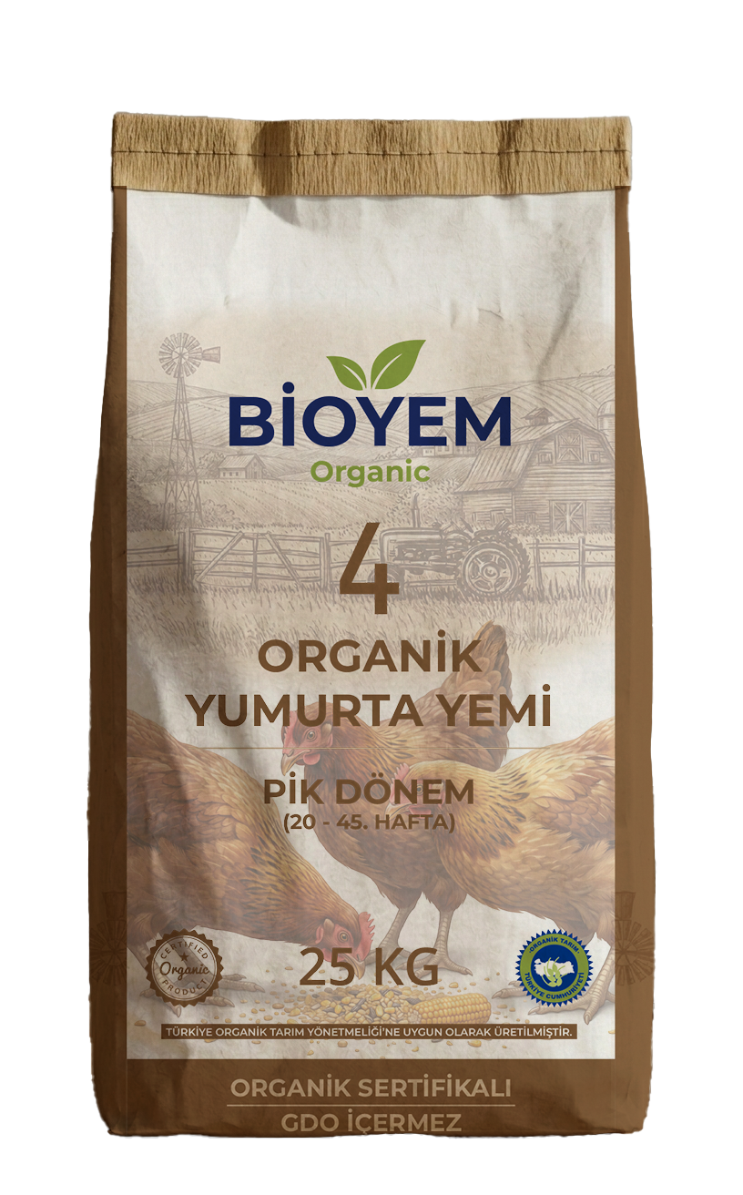 Organik Yumurta Yemi - Pik Dönem (20–45 Hafta) — Ön yüz