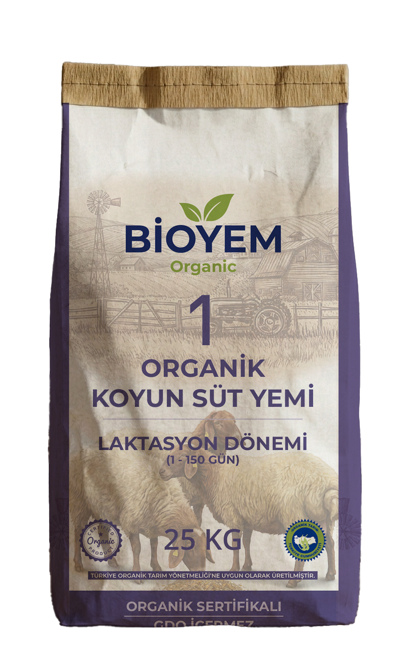 Organik Koyun Süt Yemi - Laktasyon (1–150 Gün) — Ön yüz
