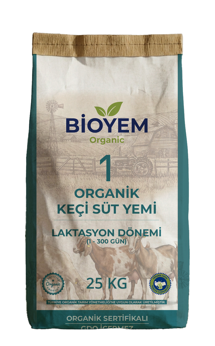 Organik Keçi Süt Yemi - Laktasyon (1–300 Gün) — Ön yüz