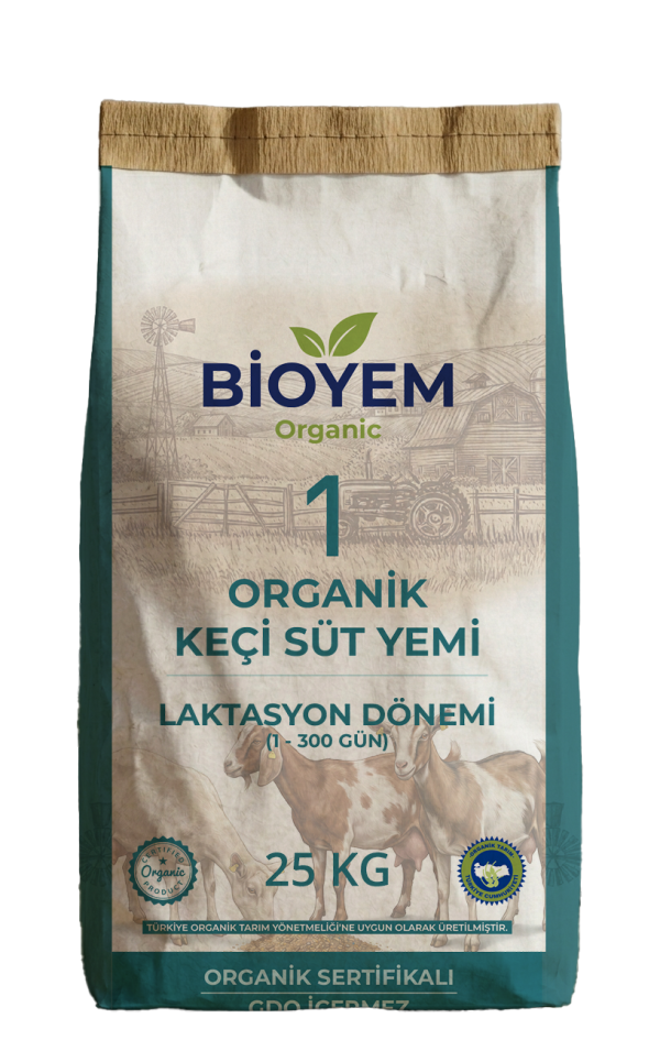 Organik Keçi Süt Yemi - Laktasyon (1–300 Gün)